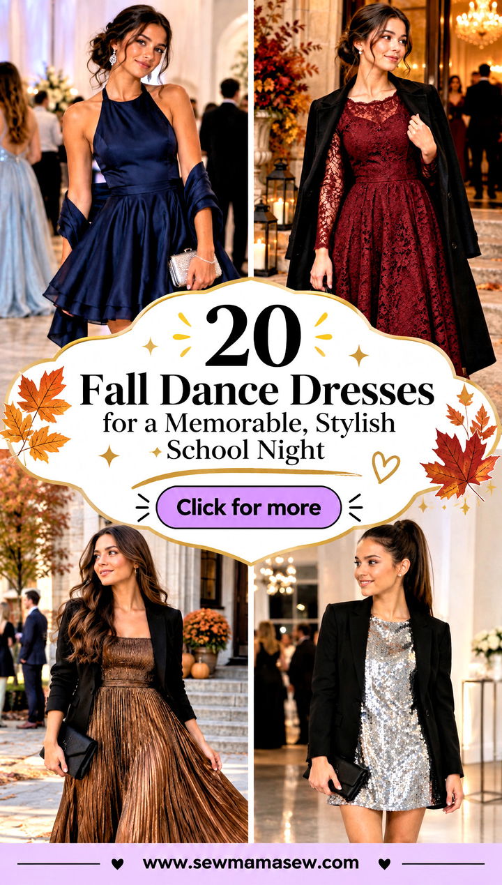 20 Fall Dance Dresses for a Memorable Stylish School Night - 20 Fall Dance Dresses for a Memorable, Stylish School Night
