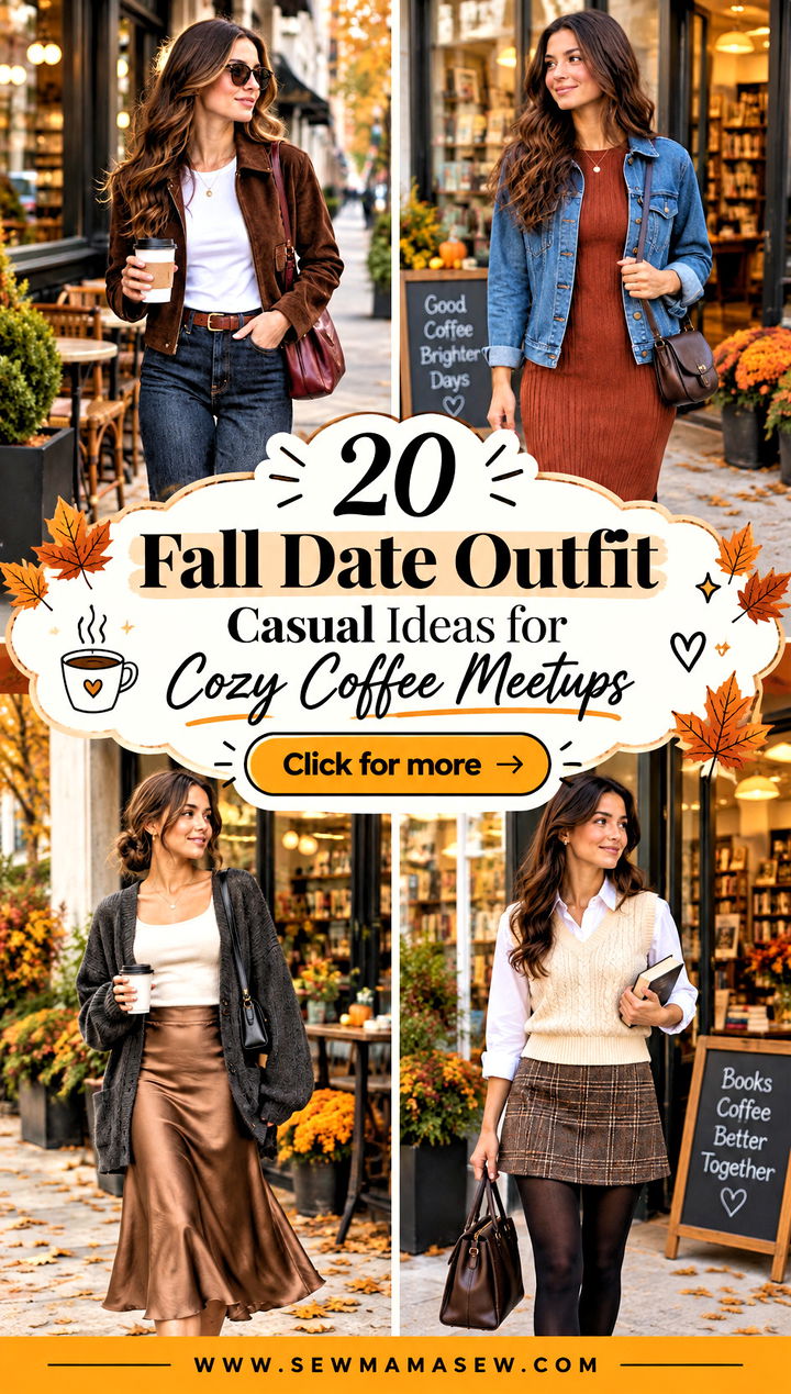 20 Fall Date Outfit Casual Ideas for Cozy Coffee Meetups - 20 Fall Date Outfit Casual Ideas for Cozy Coffee Meetups