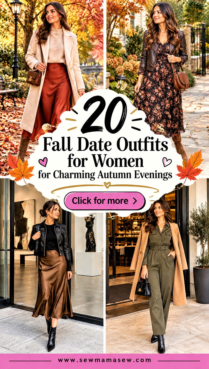 20 Fall Date Outfits for Women for Charming Autumn Evenings - 20 Fall Date Outfits for Women for Charming Autumn Evenings