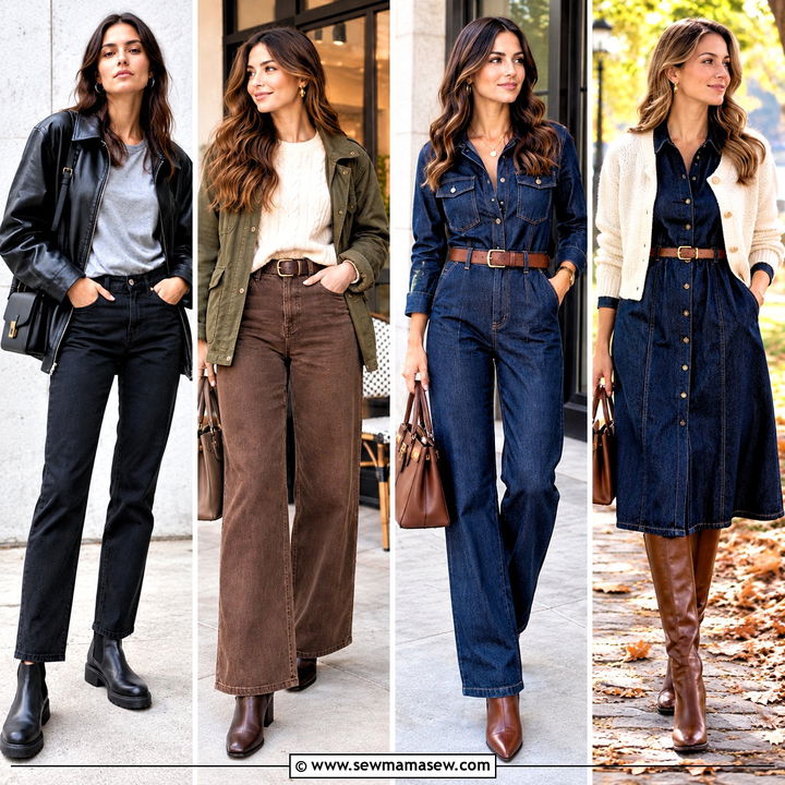 20 Fall Denim Ideas for Fresh, Effortless Everyday Outfits
