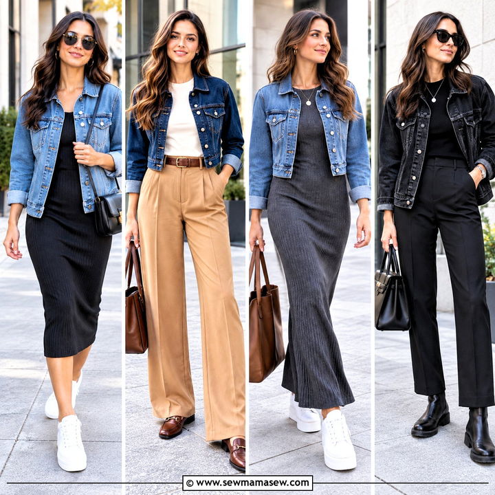 20 Fall Denim Jacket Outfit Ideas for Cozy Weekend Style