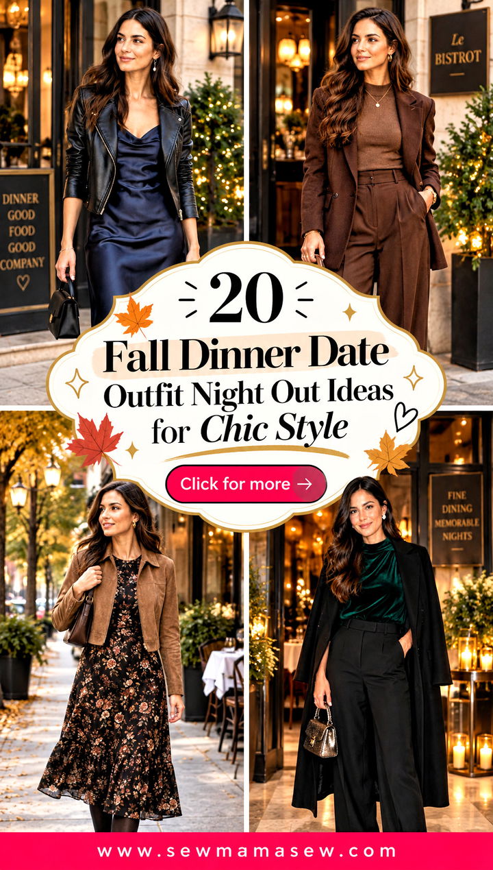 20 Fall Dinner Date Outfit Night Out Ideas for Chic Style - 20 Fall Dinner Date Outfit Night Out Ideas for Chic Style