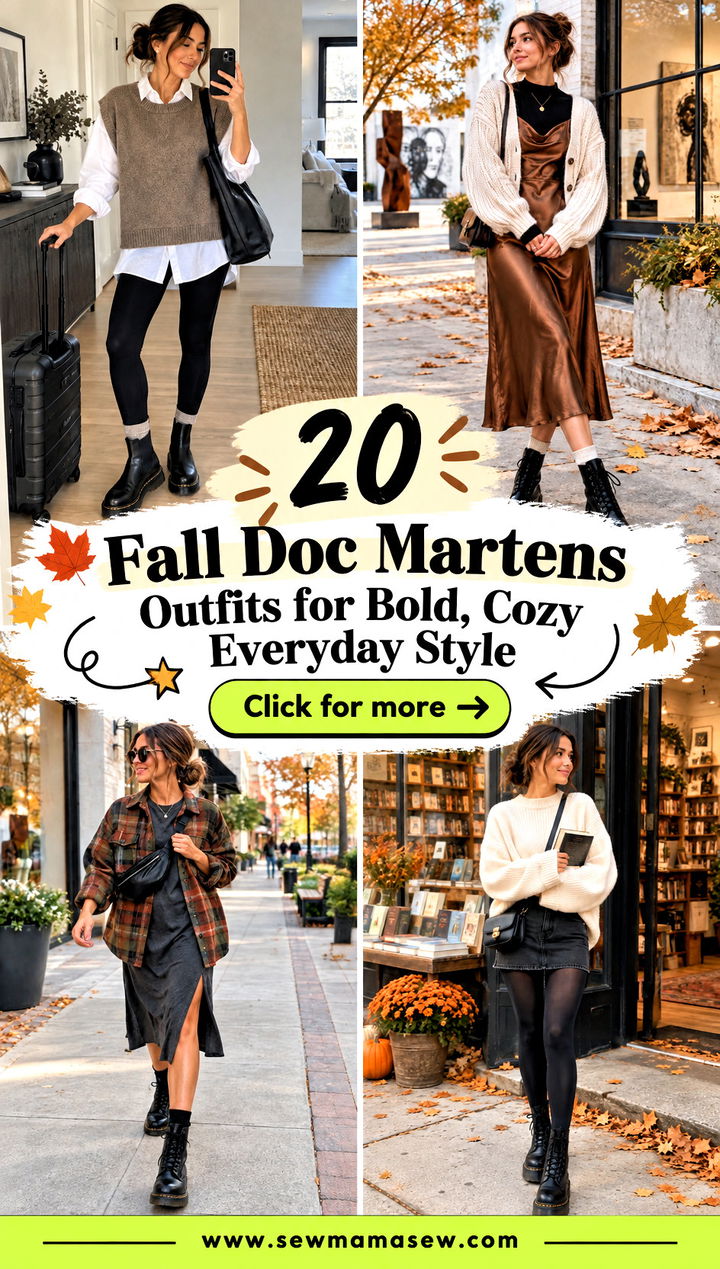 20 Fall Doc Martens Outfits for Bold Cozy Everyday Style - 20 Fall Doc Martens Outfits for Bold, Cozy Everyday Style
