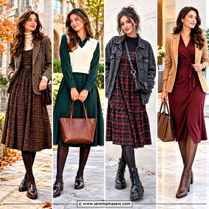 20 Fall Dress Aesthetic Ideas for Dreamy Cozy Autumn Style