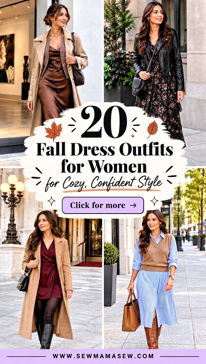 20 Fall Dress Outfits for Women for Cozy Confident Style - 20 Fall Dress Outfits for Women for Cozy, Confident Style