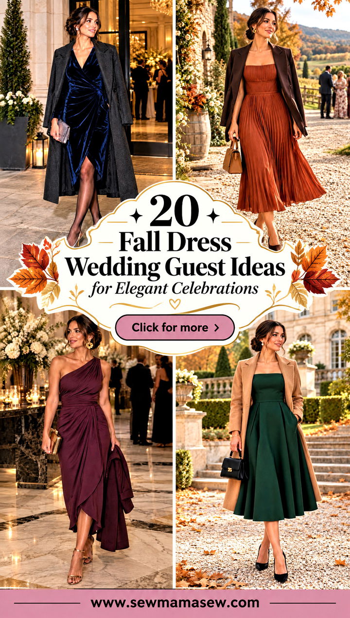 20 Fall Dress Wedding Guest Ideas for Elegant Celebrations - 20 Fall Dress Wedding Guest Ideas for Elegant Celebrations