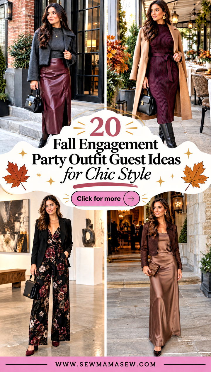 20 Fall Engagement Party Outfit Guest Ideas for Chic Style - 20 Fall Engagement Party Outfit Guest Ideas for Chic Style