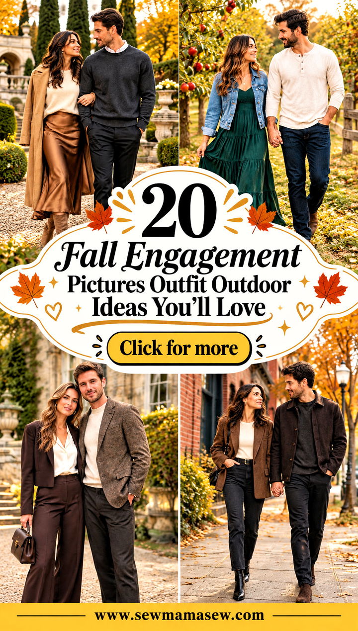 20 Fall Engagement Pictures Outfit Outdoor Ideas Youll Love - 20 Fall Engagement Pictures Outfit Outdoor Ideas You'll Love