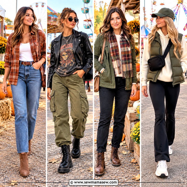 20 Fall Fair Outfit Ideas for Cozy, Fun-Filled Autumn Days