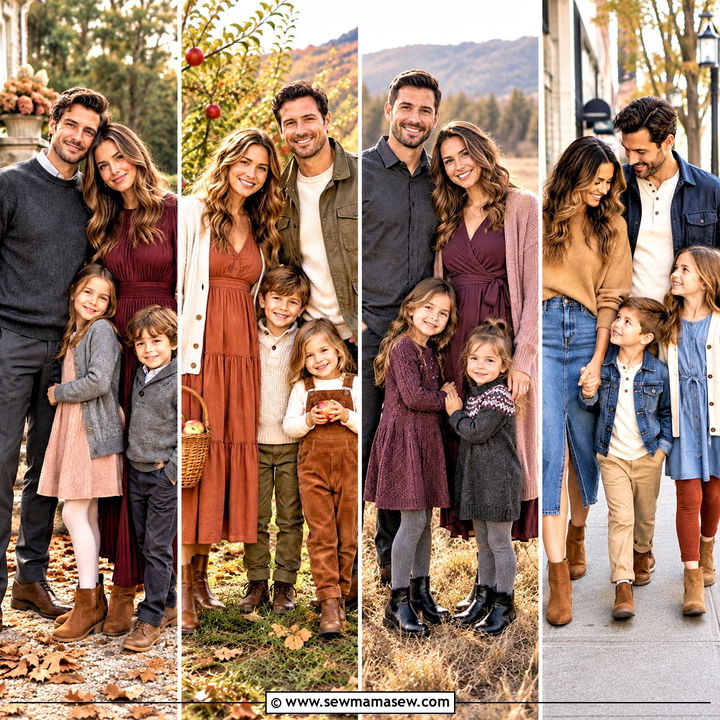 20 Fall Family Outfit Ideas for Cozy Picture-Ready Style