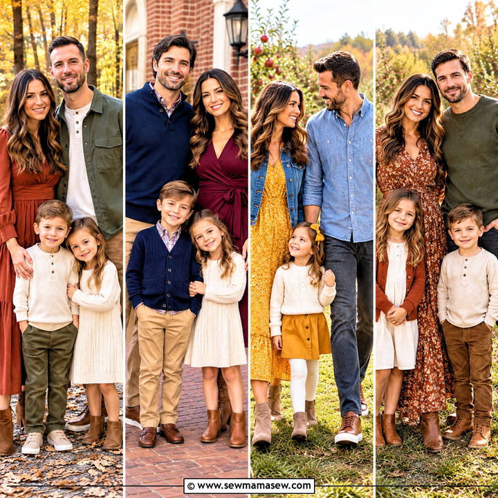 20 Fall Family Photoshoot Outfits for Cozy, Timeless Memories