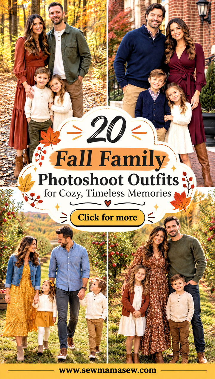 20 Fall Family Photoshoot Outfits for Cozy Timeless Memories - 20 Fall Family Photoshoot Outfits for Cozy, Timeless Memories