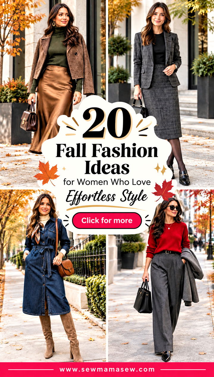 20 Fall Fashion Ideas for Women Who Love Effortless Style - 20 Fall Fashion Ideas for Women Who Love Effortless Style