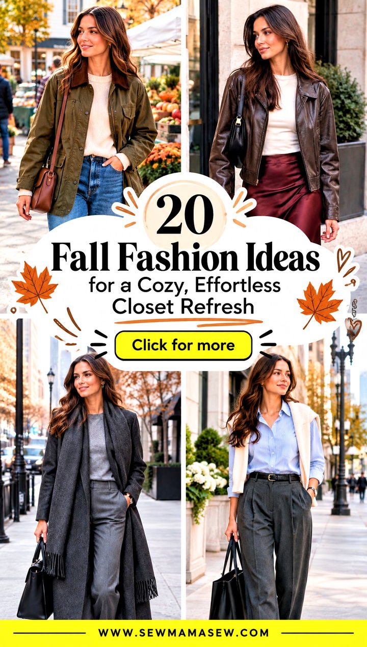 20 Fall Fashion Ideas for a Cozy Effortless Closet Refresh - 20 Fall Fashion Ideas for a Cozy, Effortless Closet Refresh