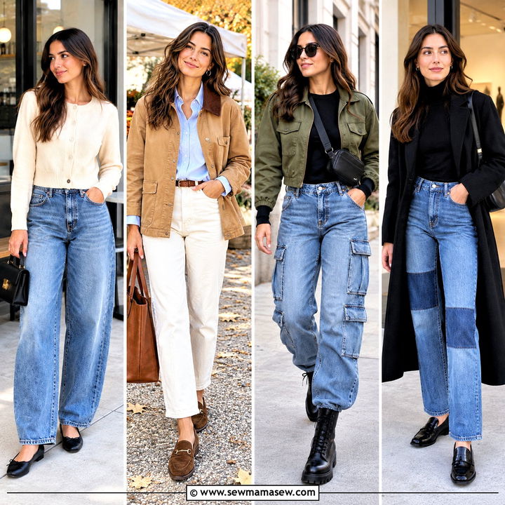 20 Fall Fashion Jeans for Cozy, Effortless Weekend Looks