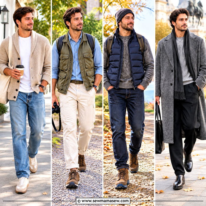 20 Fall Fashion Outfits for Men for Effortless Daily Style