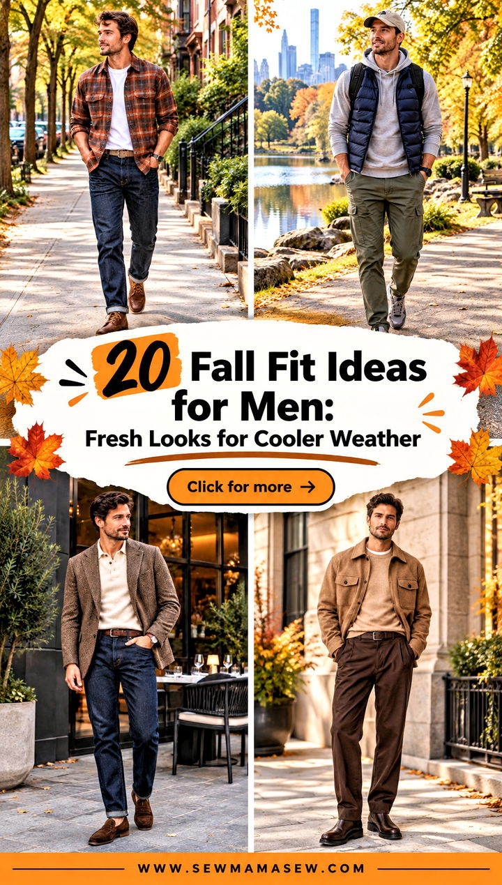 20 Fall Fit Ideas for Men Fresh Looks for Cooler Weather - 20 Fall Fit Ideas for Men: Fresh Looks for Cooler Weather
