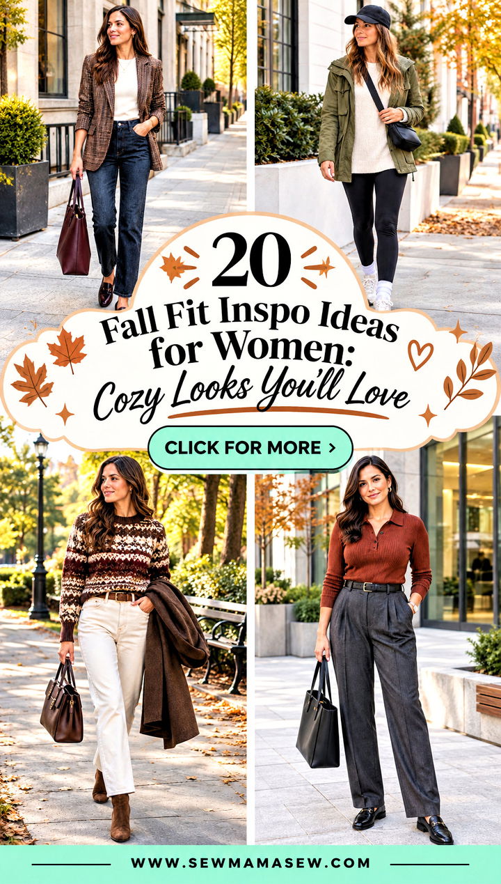 20 Fall Fit Inspo Ideas for Women Cozy Looks Youll Love - 20 Fall Fit Inspo Ideas for Women: Cozy Looks You'll Love