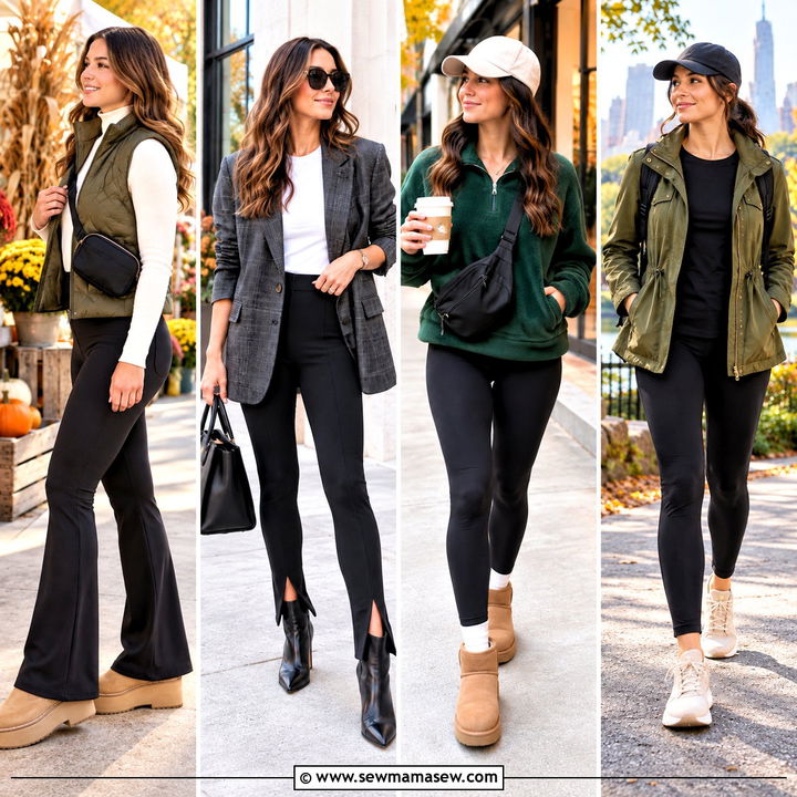 20 Fall Fits Leggings Fans Will Love for Cozy Casual Days