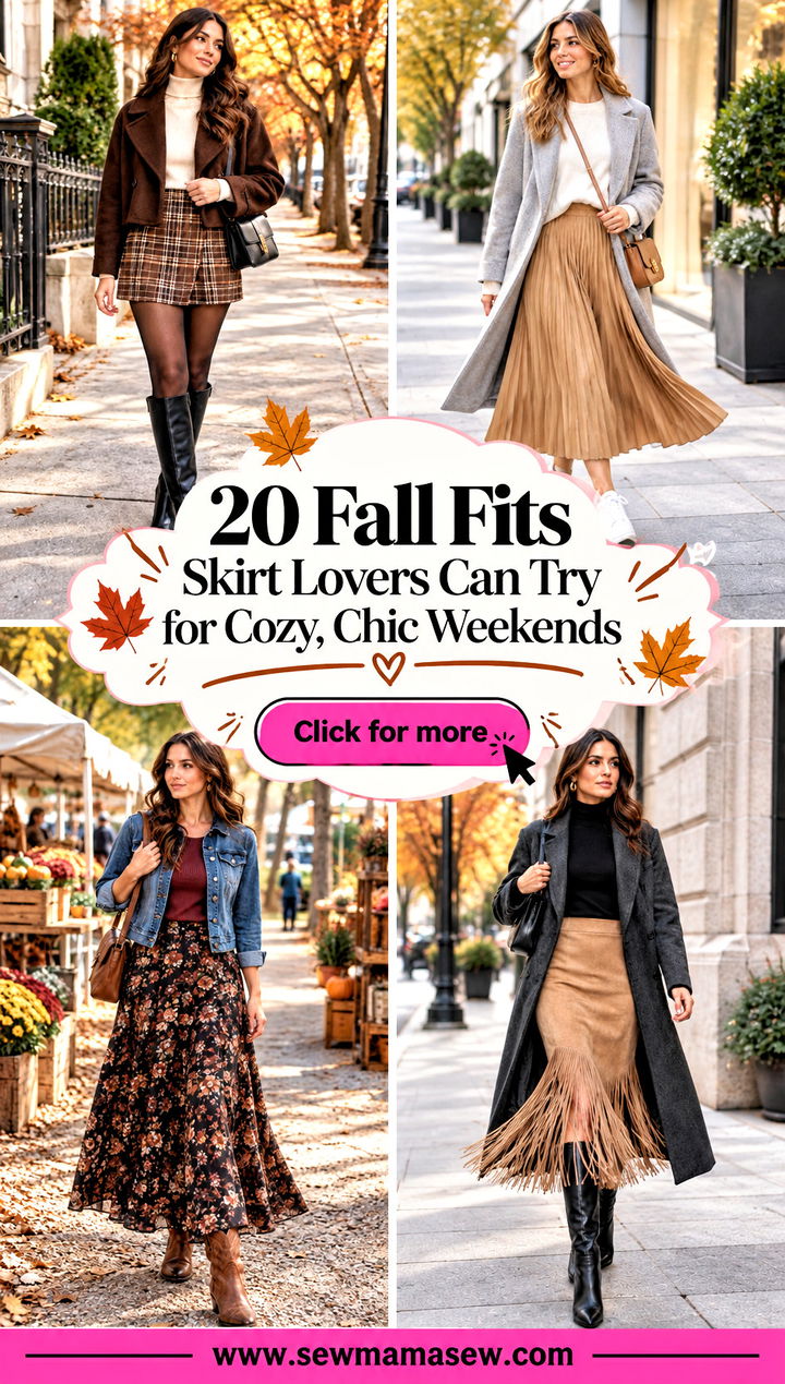 20 Fall Fits Skirt Lovers Can Try for Cozy Chic Weekends - 20 Fall Fits Skirt Lovers Can Try for Cozy, Chic Weekends