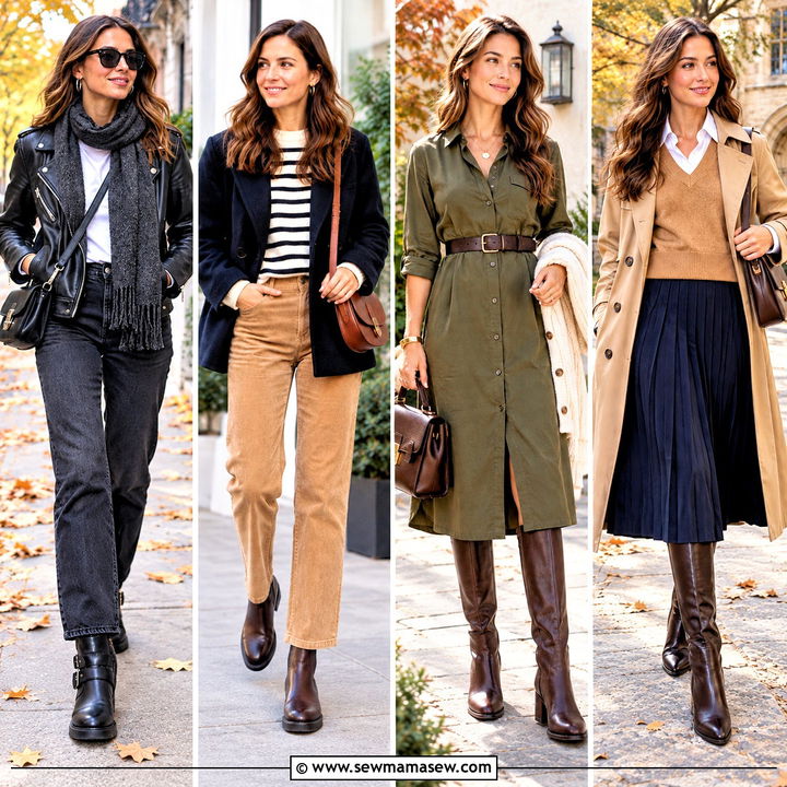 20 Fall Fits With Boots for Cozy, Confident Everyday Style