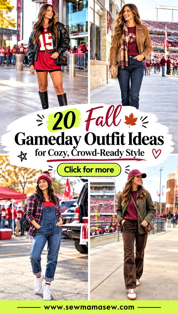 20 Fall Gameday Outfit Ideas for Cozy Crowd-Ready Style - 20 Fall Gameday Outfit Ideas for Cozy, Crowd-Ready Style