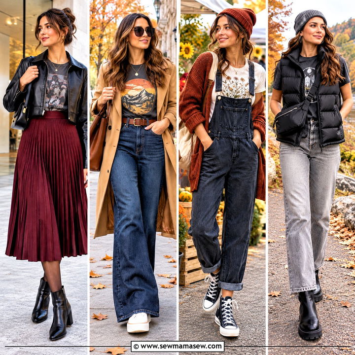 20 Fall Graphic Tees Ideas for Fresh, Cozy Everyday Layers