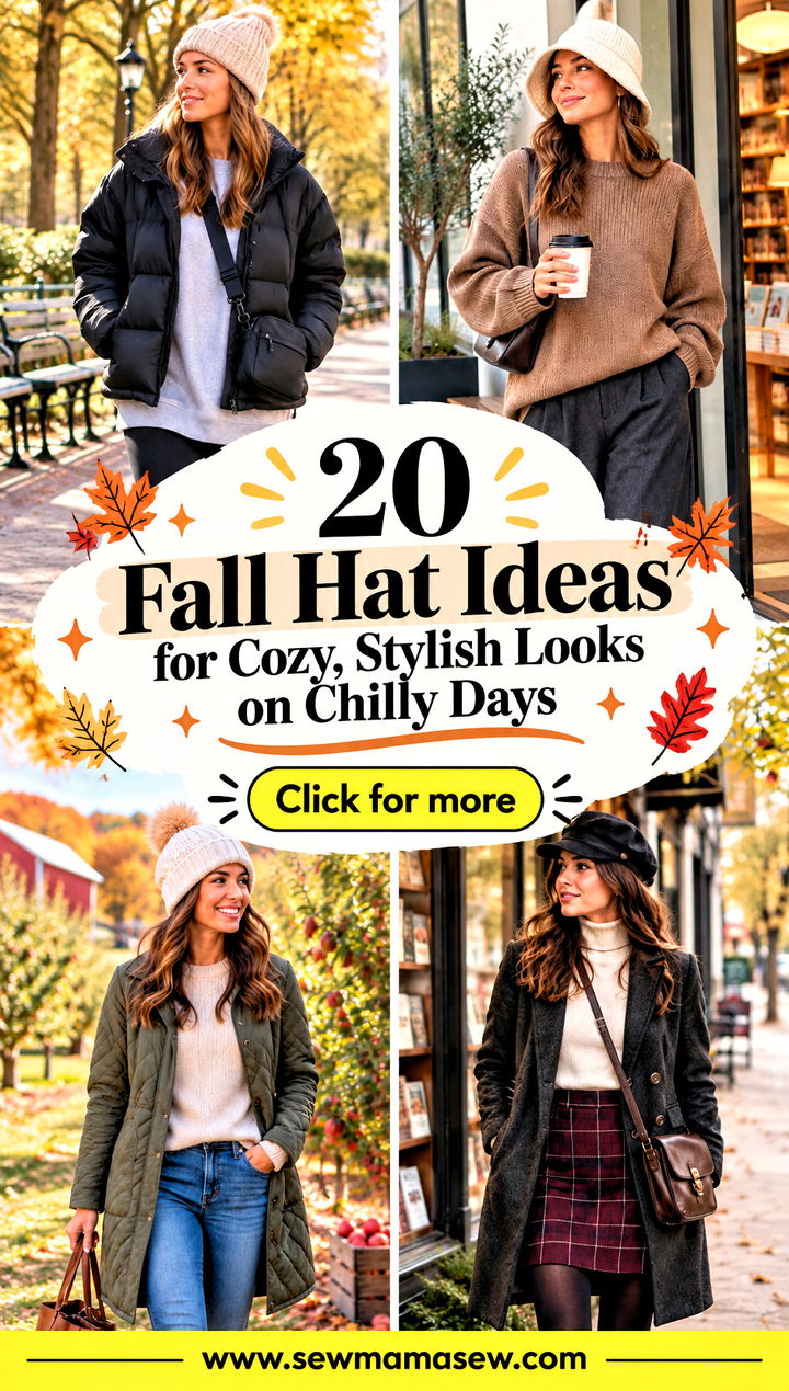 20 Fall Hat Ideas for Cozy Stylish Looks on Chilly Days - 20 Fall Hat Ideas for Cozy, Stylish Looks on Chilly Days