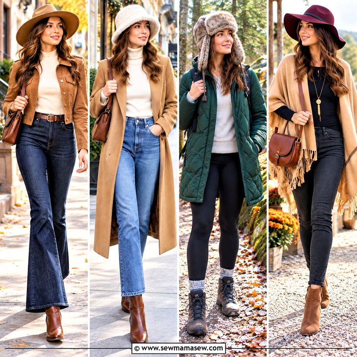 20 Fall Hat Outfits for Effortlessly Chic Weekend Layers