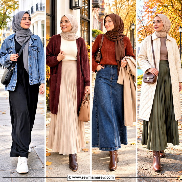 20 Fall Hijabi Outfits Aesthetic for Cozy, Elegant Daily Style