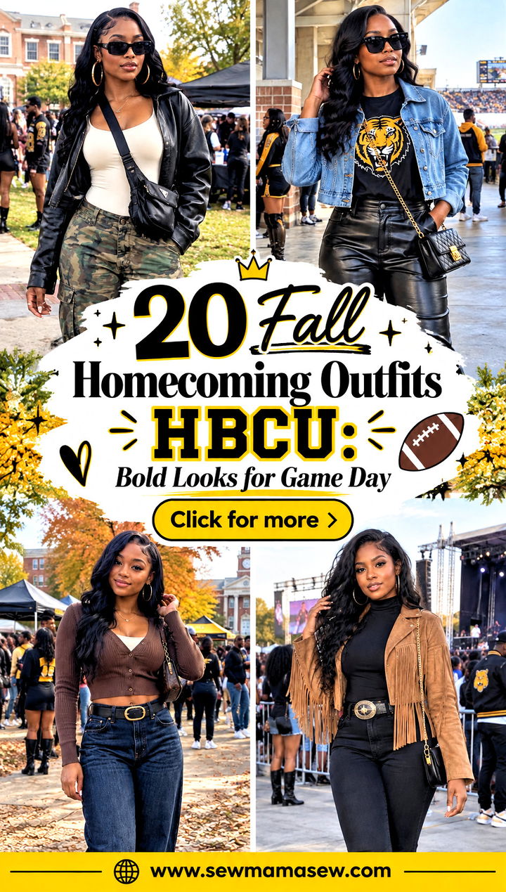 20 Fall Homecoming Outfits HBCU Bold Looks for Game Day - 20 Fall Homecoming Outfits HBCU: Bold Looks for Game Day