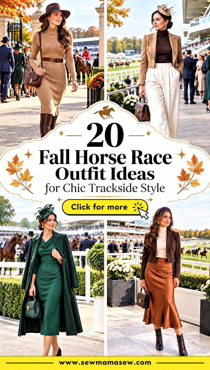 20 Fall Horse Race Outfit Ideas for Chic Trackside Style - 20 Fall Horse Race Outfit Ideas for Chic Trackside Style