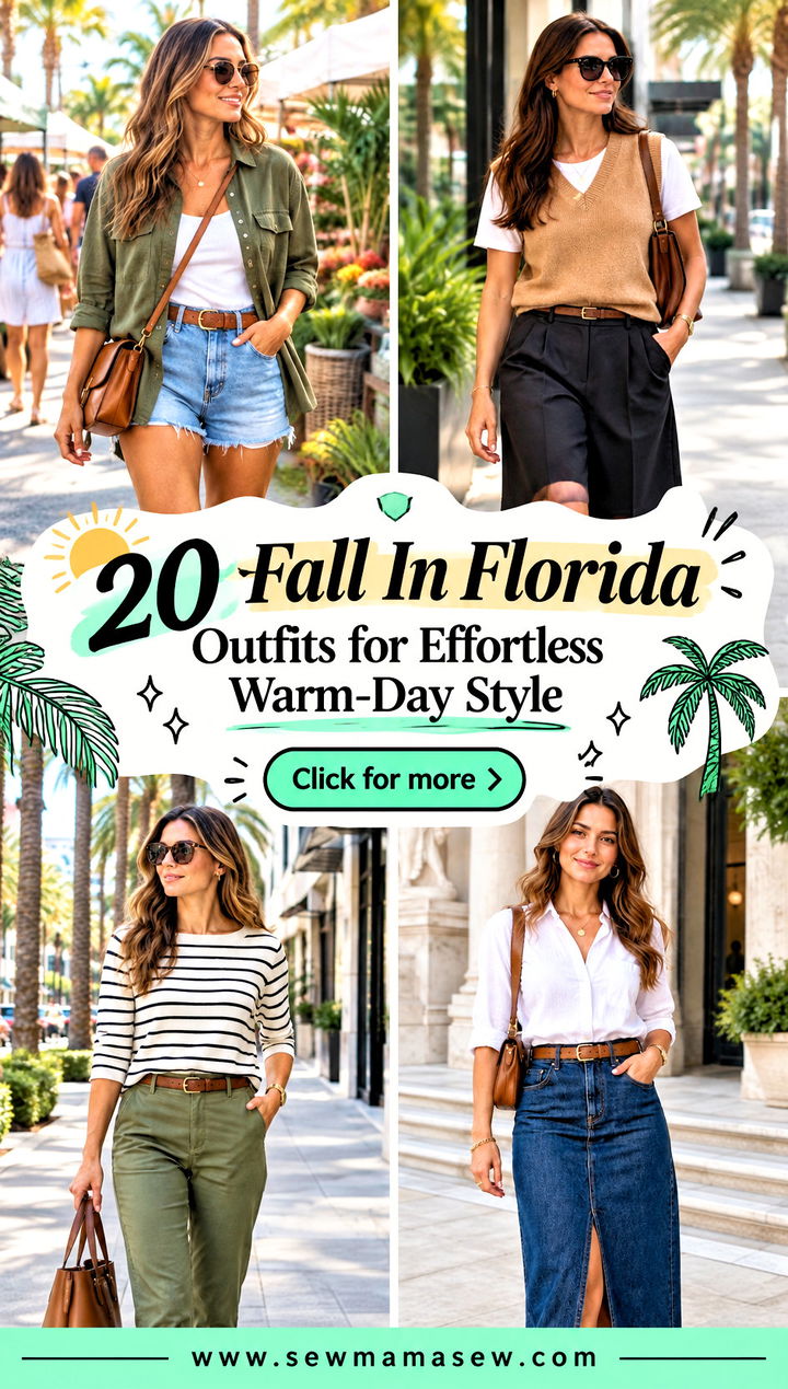 20 Fall In Florida Outfits for Effortless Warm-Day Style - 20 Fall In Florida Outfits for Effortless Warm-Day Style
