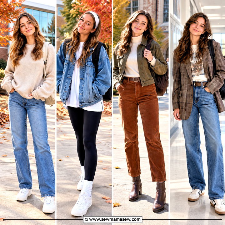 20 Fall Inspo Outfits For School for Cozy Campus Confidence