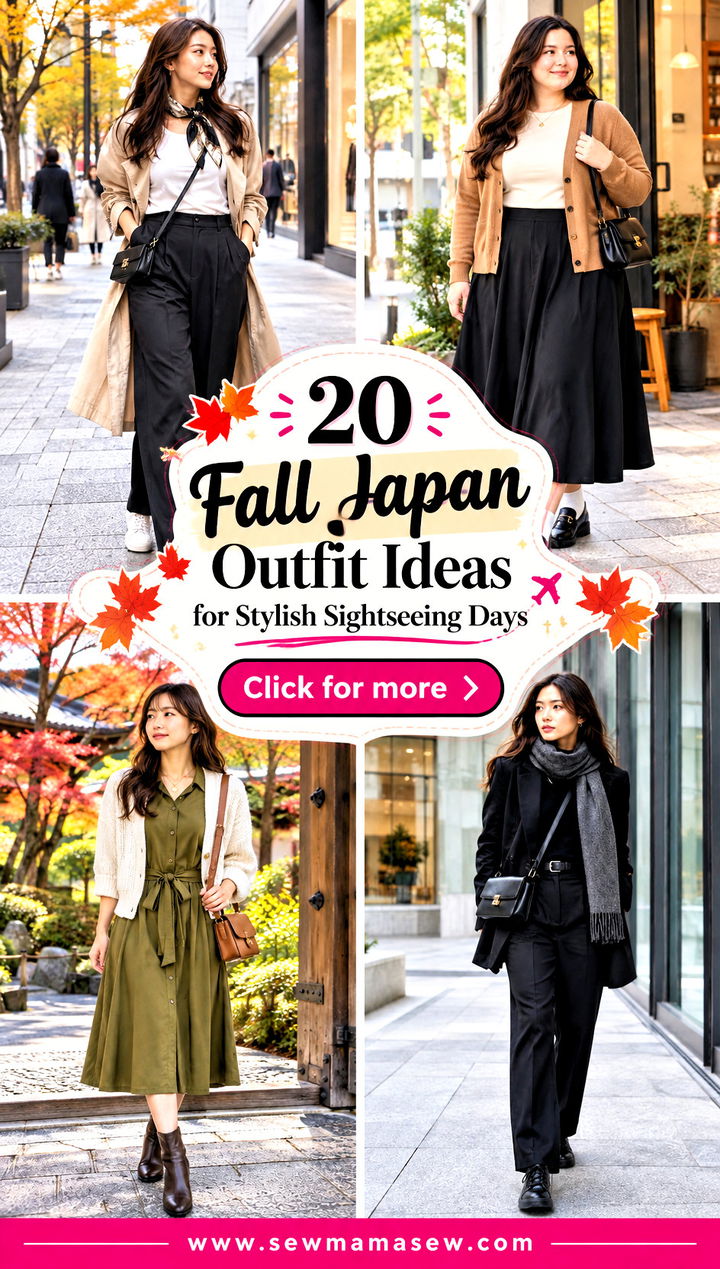 20 Fall Japan Outfit Ideas for Stylish Sightseeing Days - 20 Fall Japan Outfit Ideas for Stylish Sightseeing Days