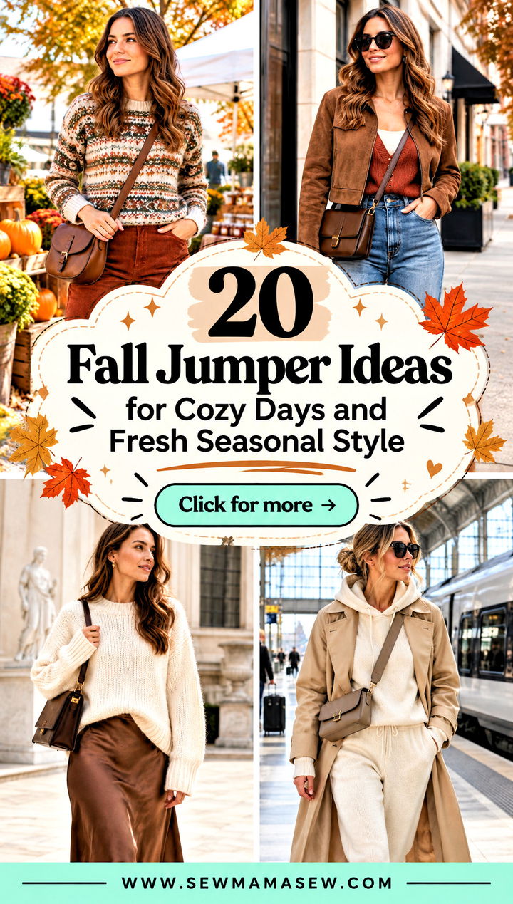 20 Fall Jumper Ideas for Cozy Days and Fresh Seasonal Style - 20 Fall Jumper Ideas for Cozy Days and Fresh Seasonal Style
