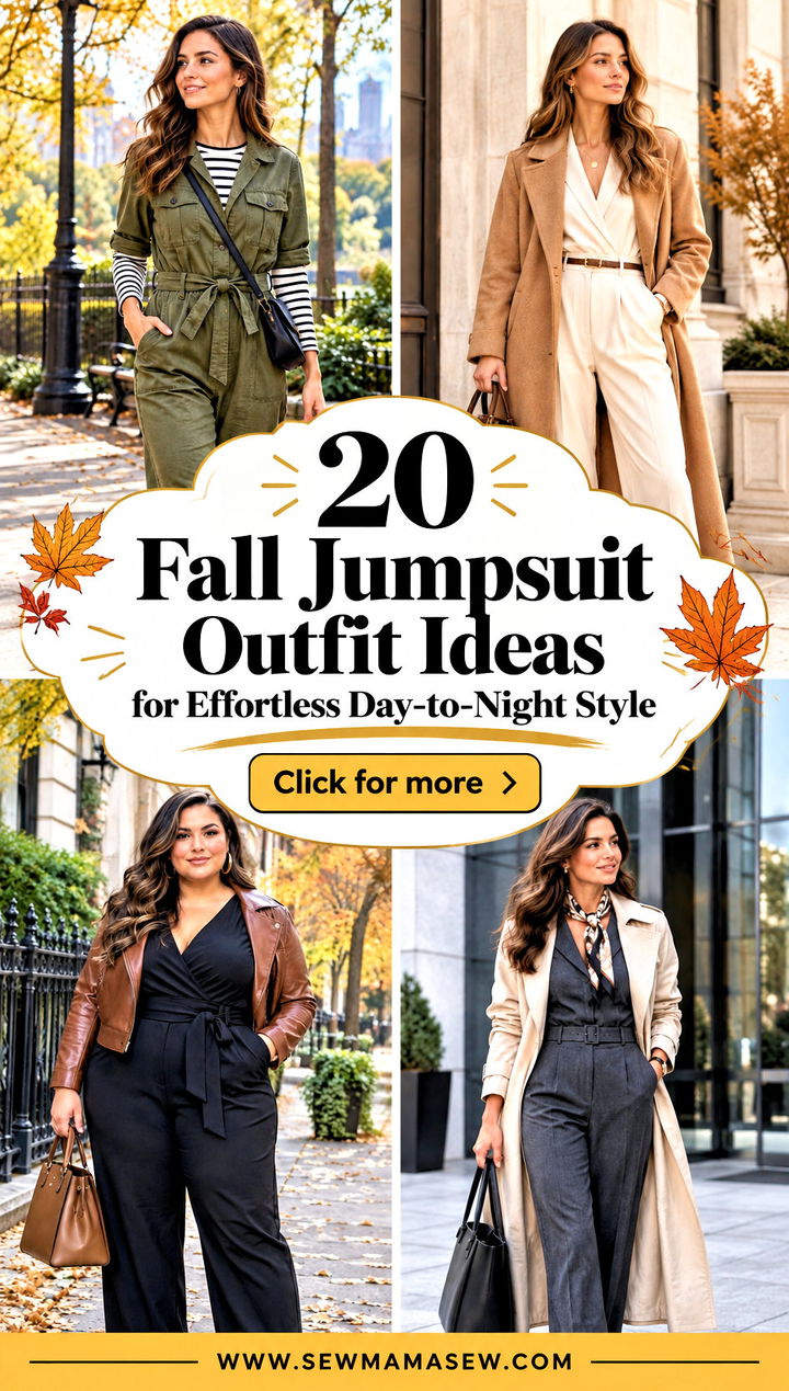 20 Fall Jumpsuit Outfit Ideas for Effortless Day-to-Night Style - 20 Fall Jumpsuit Outfit Ideas for Effortless Day-to-Night Style