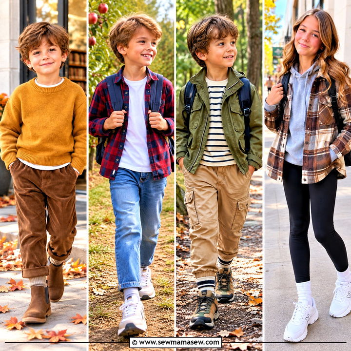 20 Fall Kids Outfits for Cozy School Days and Weekend Fun