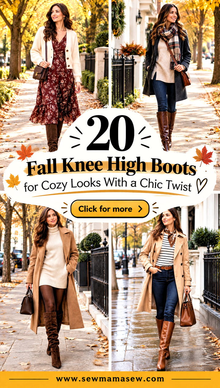 20 Fall Knee High Boots for Cozy Looks With a Chic Twist - 20 Fall Knee High Boots for Cozy Looks With a Chic Twist