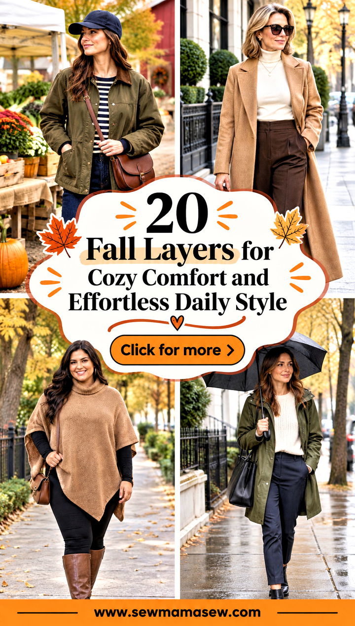 20 Fall Layers for Cozy Comfort and Effortless Daily Style - 20 Fall Layers for Cozy Comfort and Effortless Daily Style
