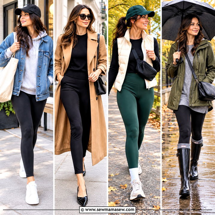 20 Fall Leggings Looks for Cozy Errands and Weekend Plans