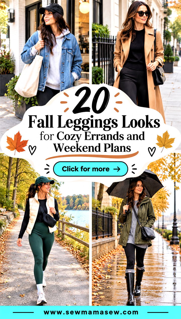 20 Fall Leggings Looks for Cozy Errands and Weekend Plans - 20 Fall Leggings Looks for Cozy Errands and Weekend Plans