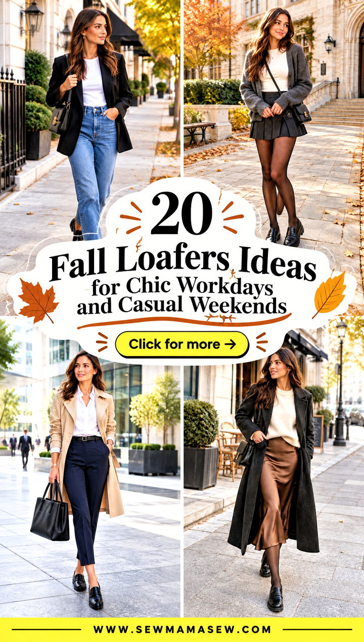 20 Fall Loafers Ideas for Chic Workdays and Casual Weekends - 20 Fall Loafers Ideas for Chic Workdays and Casual Weekends