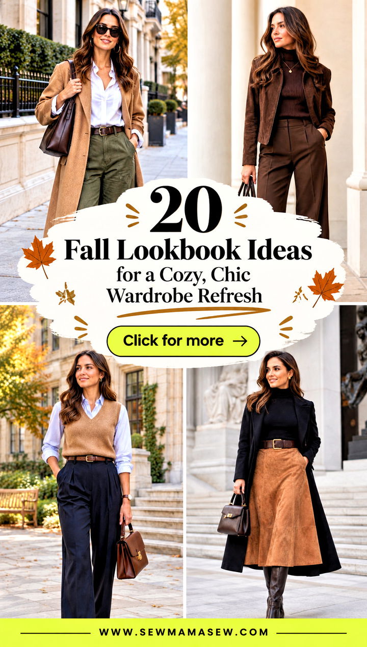 20 Fall Lookbook Ideas for a Cozy Chic Wardrobe Refresh - 20 Fall Lookbook Ideas for a Cozy, Chic Wardrobe Refresh