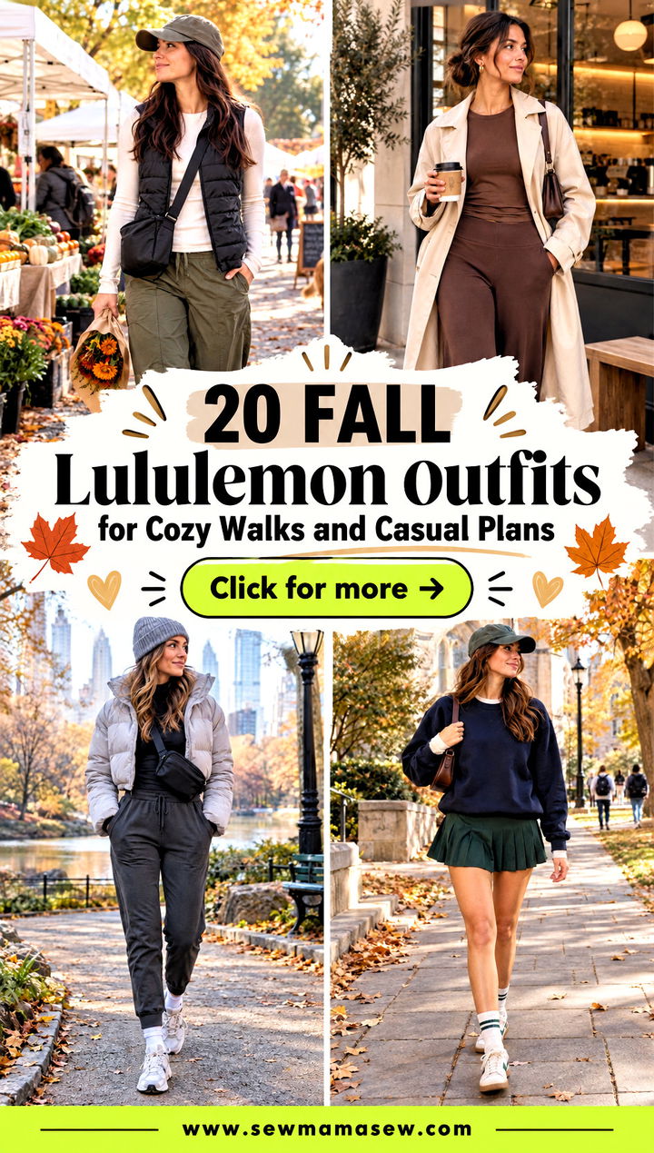 20 Fall Lululemon Outfits for Cozy Walks and Casual Plans - 20 Fall Lululemon Outfits for Cozy Walks and Casual Plans