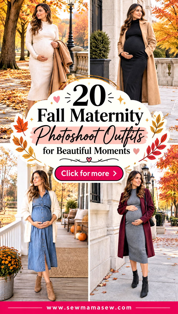 20 Fall Maternity Photoshoot Outfits for Beautiful Moments - 20 Fall Maternity Photoshoot Outfits for Beautiful Moments
