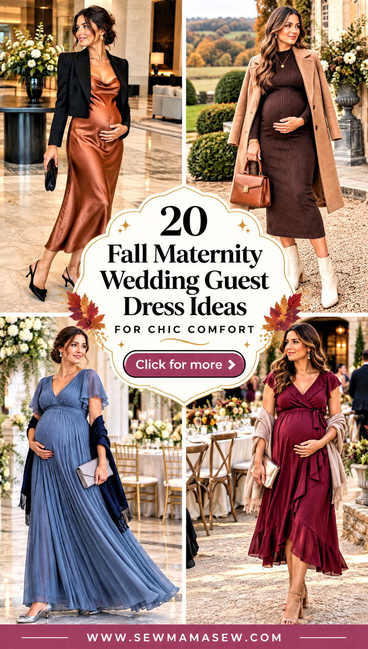 20 Fall Maternity Wedding Guest Dress Ideas for Chic Comfort - 20 Fall Maternity Wedding Guest Dress Ideas for Chic Comfort