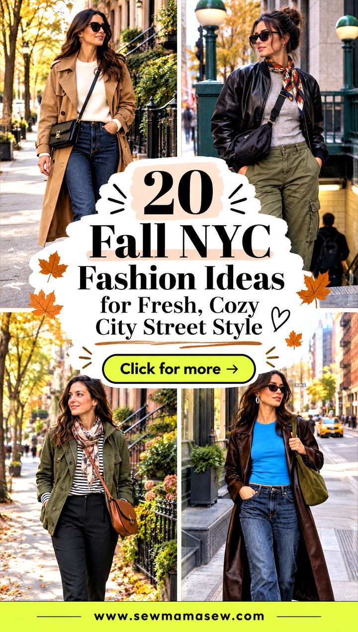 20 Fall NYC Fashion Ideas for Fresh Cozy City Street Style - 20 Fall NYC Fashion Ideas for Fresh, Cozy City Street Style