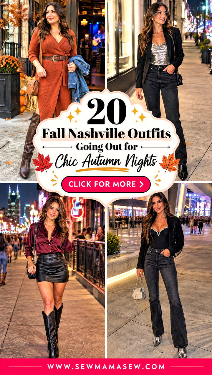 20 Fall Nashville Outfits Going Out for Chic Autumn Nights - 20 Fall Nashville Outfits Going Out for Chic Autumn Nights