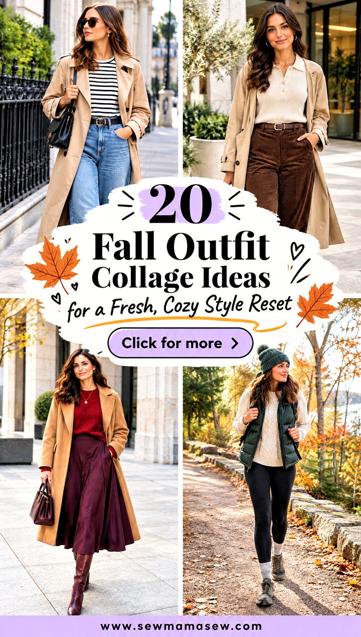20 Fall Outfit Collage Ideas for a Fresh Cozy Style Reset - 20 Fall Outfit Collage Ideas for a Fresh, Cozy Style Reset